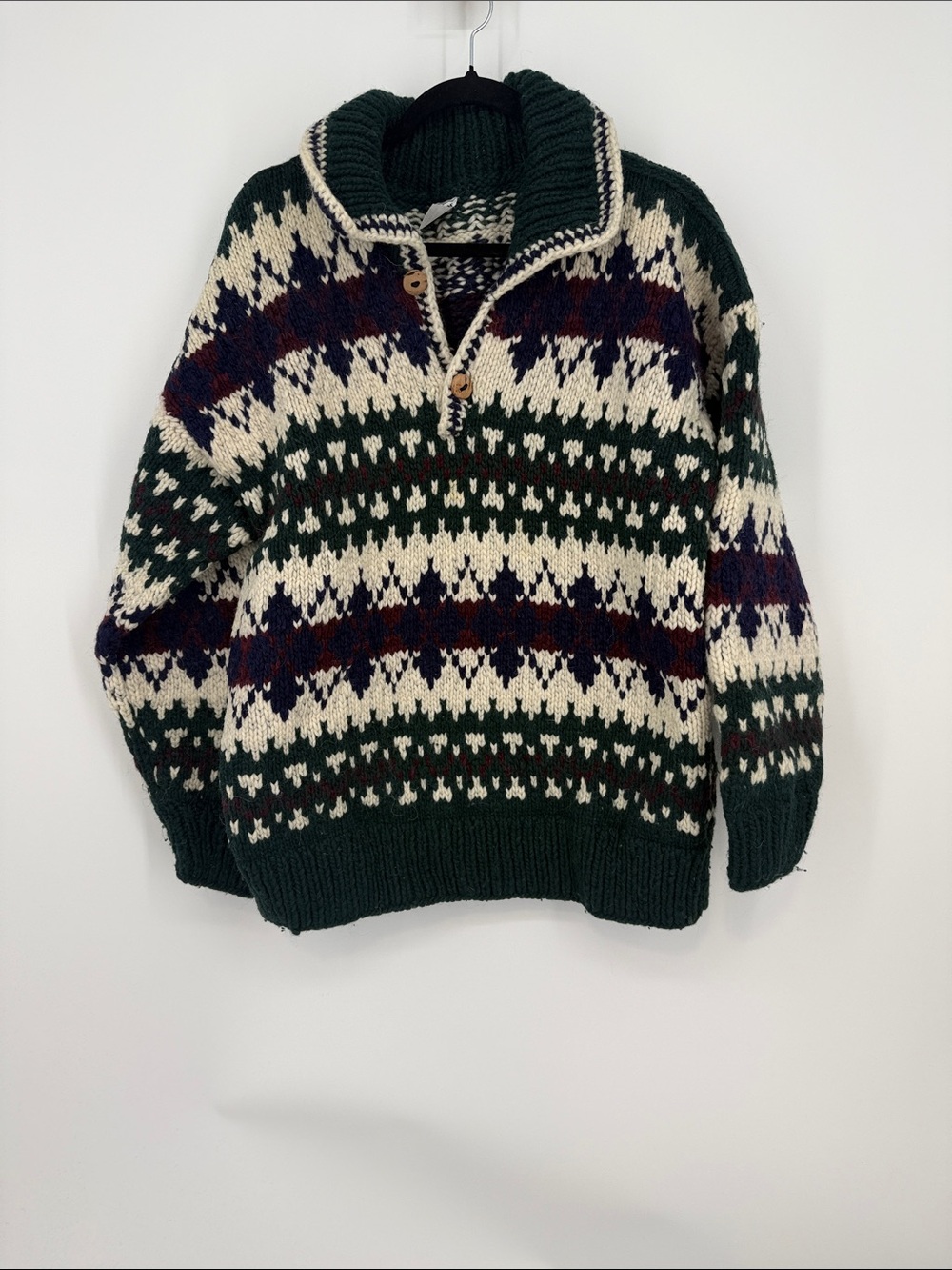 Ecuadorian Thick Wool Sweater